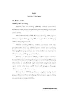 BAB II TINJAUAN PUSTAKA 2.1 Uraian Teoritis 2.1.1 Pengertian