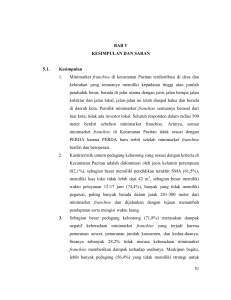 BAB V KESIMPULAN DAN SARAN 5.1. Kesimpulan 1