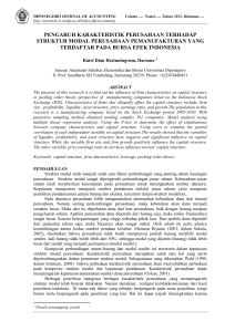 Analisis Faktor-Faktor yang Mempengaruhi