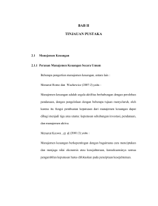 BAB II TINJAUAN PUSTAKA