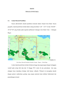 BAB II TINJAUAN PUSTAKA 2.1. Lokasi Daerah Penelitian Secara