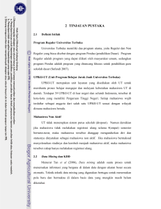 Analisis Karakteristik Mahasiswa Non Aktif