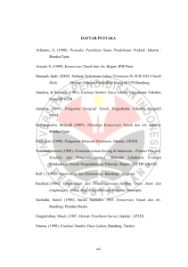 DAFTAR PUSTAKA Arikunto, S. (1998). Prosedur Penelitian