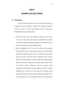 bab v kesimpulan dan saran