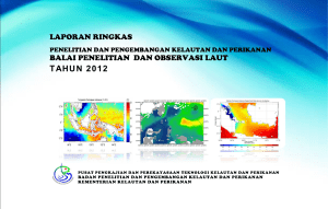 tahun 2012 un 2012 - Balai Riset dan Observasi Laut