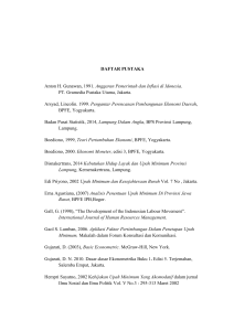 DAFTAR PUSTAKA Anton H. Gunawan, 1991. Anggaran