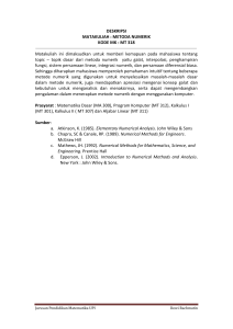 deskripsi mat 530 persamaan diferensial (3sks)