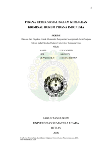 BAB I - Universitas Sumatera Utara
