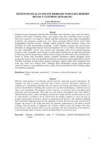 format sisfo - Universitas Dian Nuswantoro