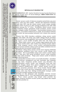 ANALISIS PORTOFOLIO INVESTASI SYARIAH (Studi Kasus PT