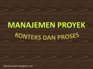 konteks dan proses manajemen proyek.ppt