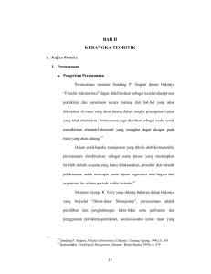 bab ii kerangka teoritik - Digilib UIN Sunan Ampel Surabaya