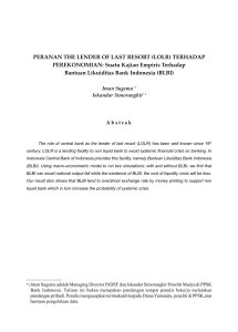 1.Tinjauan Umum.1-11 - Bank Indonesia