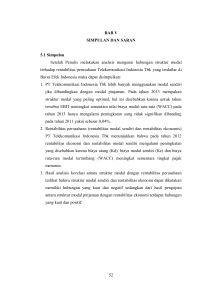 52 BAB V SIMPULAN DAN SARAN 5.1 Simpulan Setelah Penulis