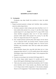 bab v kesimpulan dan saran 5.