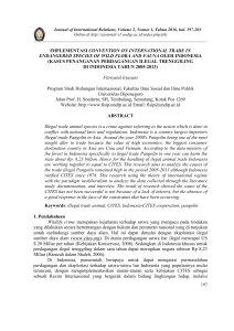 implementasi convention on international trade in