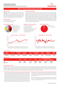 PRUlink Syariah Rupiah Equity Fund (SEF)