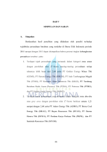 66 BAB V SIMPULAN DAN SARAN A. Simpulan Berdasarkan hasil