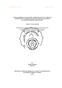 perpustakaan.uns.ac.id digilib.uns.ac.id ASUHAN KEBIDANAN