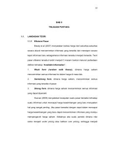 10 BAB II TINJAUAN PUSTAKA 1.1. LANDASAN TEORI 1.1.1