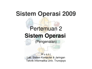 Sistem Operasi