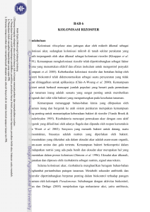 karakterisasi fisiologi dan genetik pseudomonas sebagai biokontrol