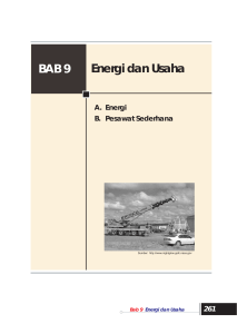 Energi dan Usaha BAB 9 - brotoms