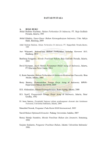 DAFTAR PUSTAKA A. BUKU-BUKU Abdul Budiono Rachmat