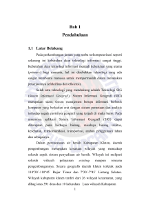 Sistem Informasi Geografis untuk Pemetaan Jaringan Pipa PDAM