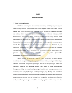 1 bab i pendahuluan - Widyatama Repository