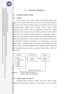 III. KERANGKA PEMIKIRAN 3.1 Kerangka