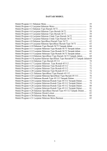 x DAFTAR MODUL Modul Program 4.1 Halaman Menu