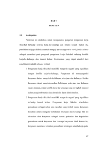 87 BAB V PENUTUP 5.1 Kesimpulan Penelitian ini