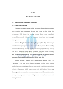 bab ii landasan teori - Perpustakaan Universitas Mercu Buana