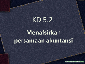 KD 5.2 - siklus akuntansi perusahaan jasa