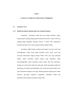 BAB 2 LANDASAN TEORI DAN KERANGKA PEMIKIRAN 2.1