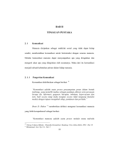 bab ii tinjauan pustaka - Perpustakaan Universitas Mercu Buana