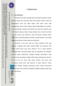 analisa pengelolaan secondary reserve pada bank abc dalam