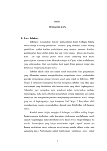 PDF (BAB I) - Universitas Muhammadiyah Surakarta