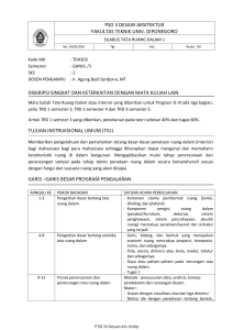 psd 3 desain arsitektur fakultas teknik univ