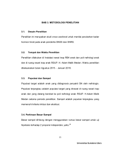 BAB 3. METODOLOGI PENELITIAN 3.1. Desain Penelitian