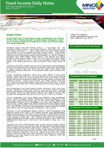 MNC Sekuritas Fixed Income Daily Notes