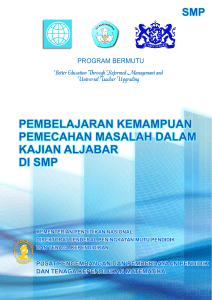 program bermutu - MGMP Matematika Satap Malang