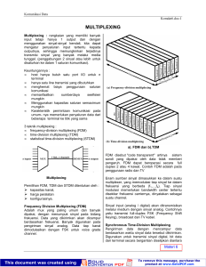 MULTIPLEXING