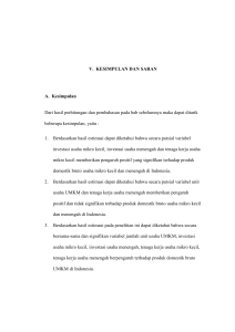 V. KESIMPULAN DAN SARAN A. Kesimpulan Dari hasil