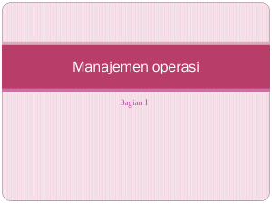 manajemen operasi - Direktori File UPI