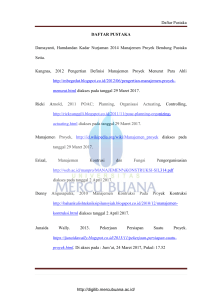 Daftar Pustaka DAFTAR PUSTAKA Damayanti, Hamdandan Kadar