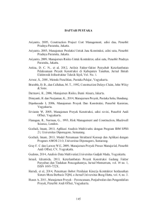 145 DAFTAR PUSTAKA Asiyanto, 2005, Construction