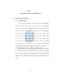 47 BAB IV HASIL PENELITIAN DAN PEMBAHASAN 4.1 Gambaran