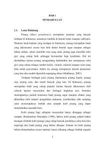 BAB 1 PENDAHULUAN 1.1. Latar Belakang Pisang (Musa